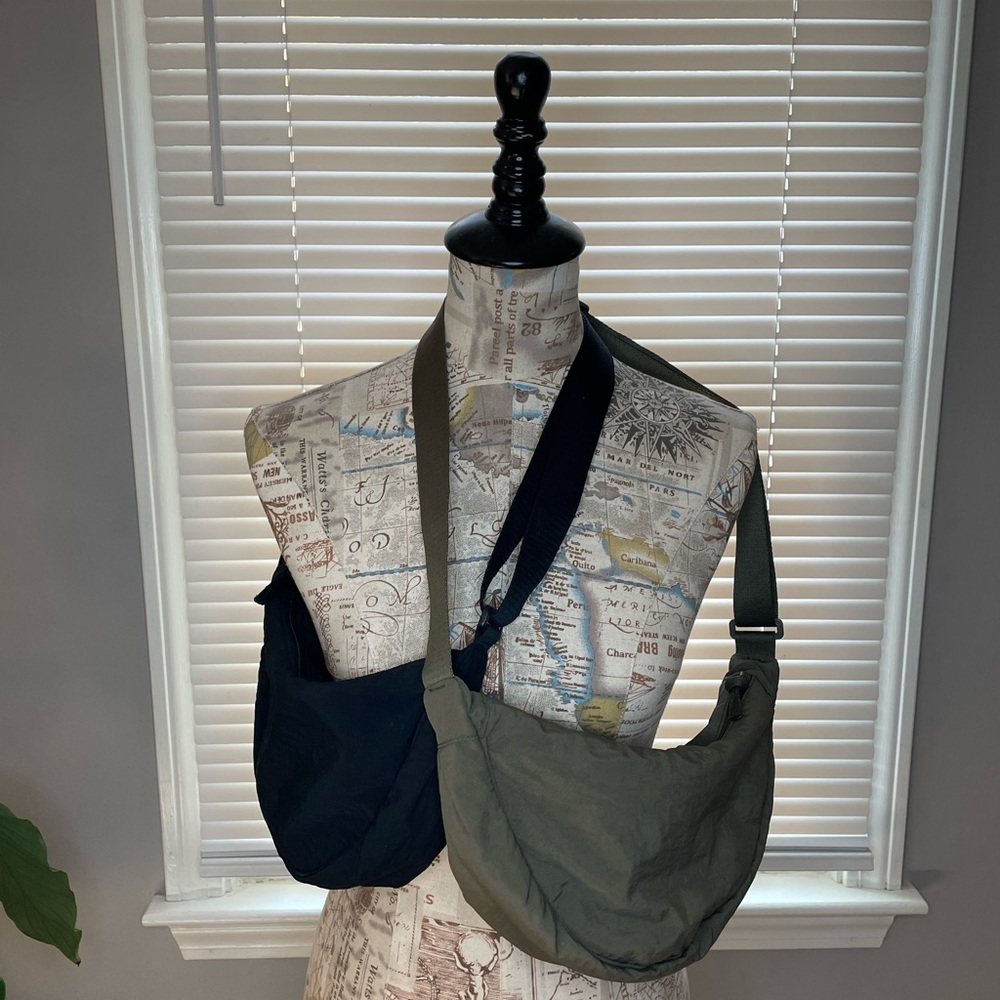 Uniqlo round mini shoulder crossbody bag - you pick the color